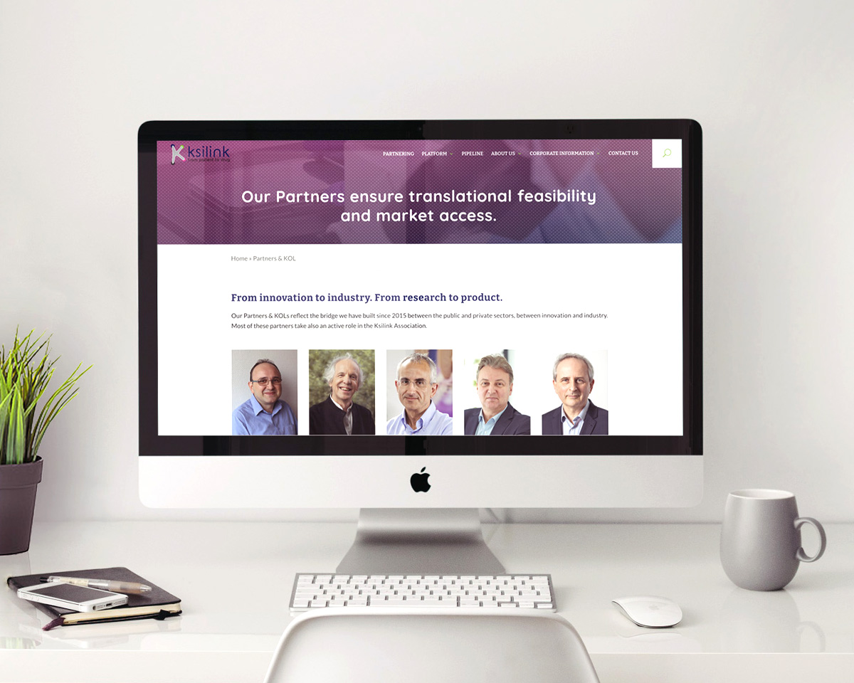 Webdesign recherche médicale